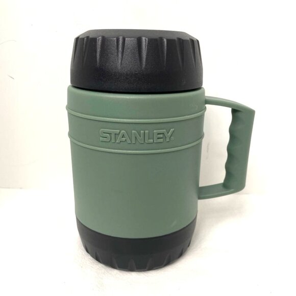 Stanley Alladin Heatkeeper Food Jar Insulated Thermos. Green 17oz Hot/Cold - Picture 1 of 6